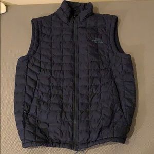 The North Face men’s Thermoball dark blue vest